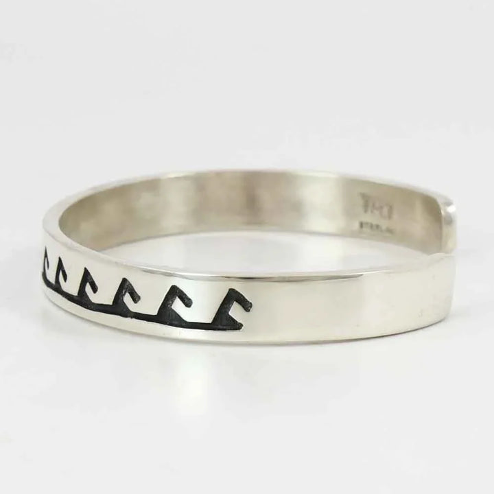 Hopi Water Wave Cuff