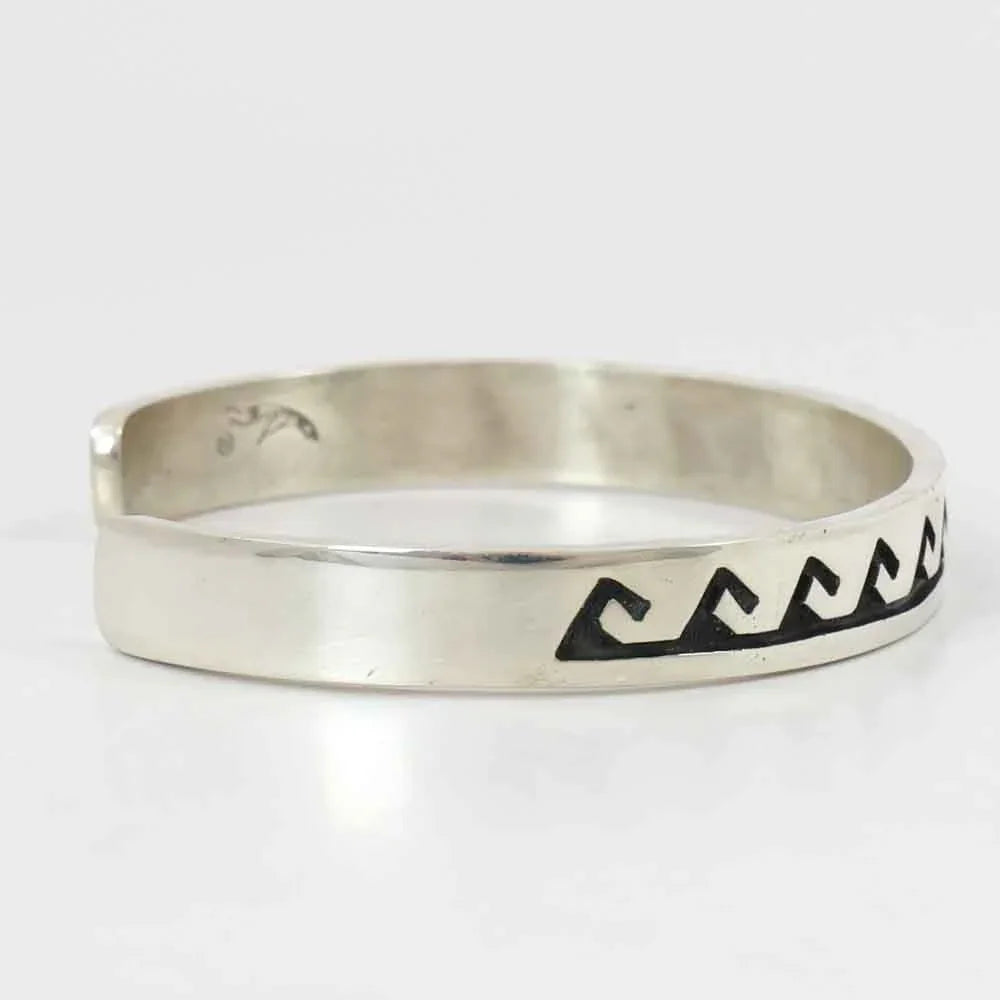 Hopi Water Wave Cuff