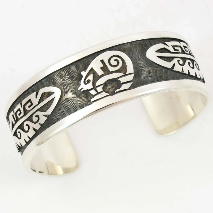 Hopi Bear and Feather Cuff