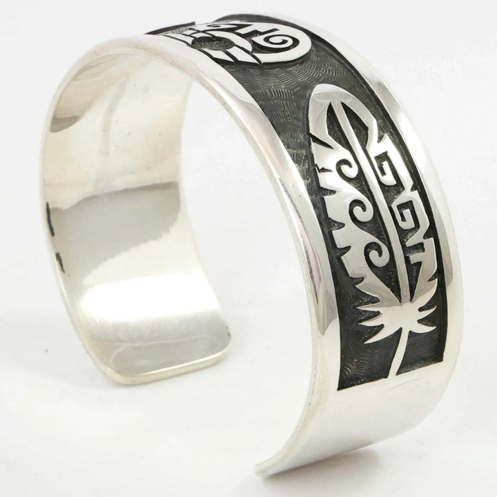 Hopi Bear and Feather Cuff