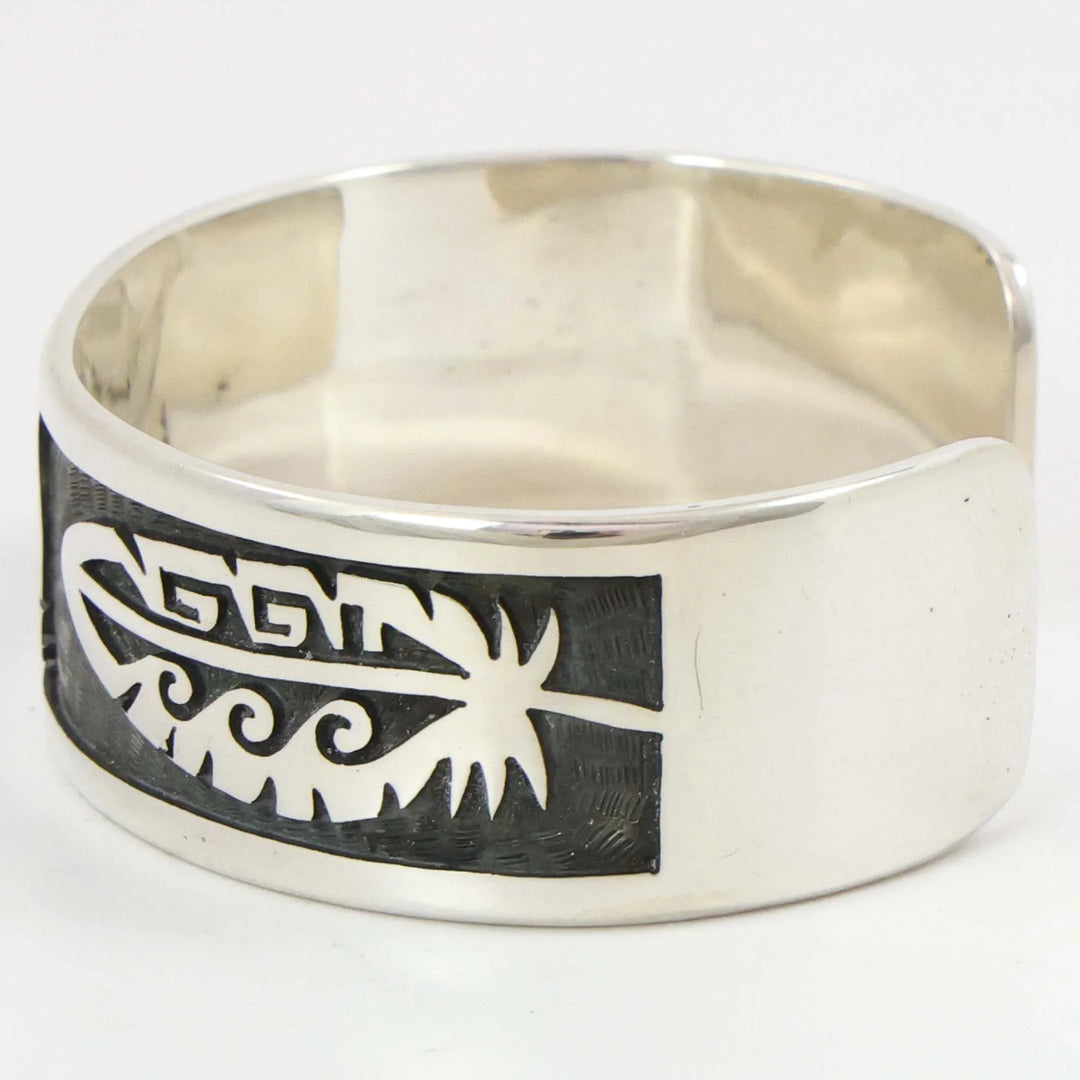 Hopi Bear and Feather Cuff