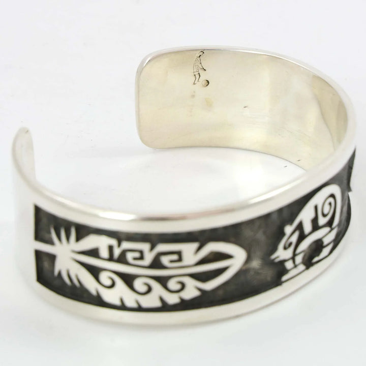 Hopi Bear and Feather Cuff
