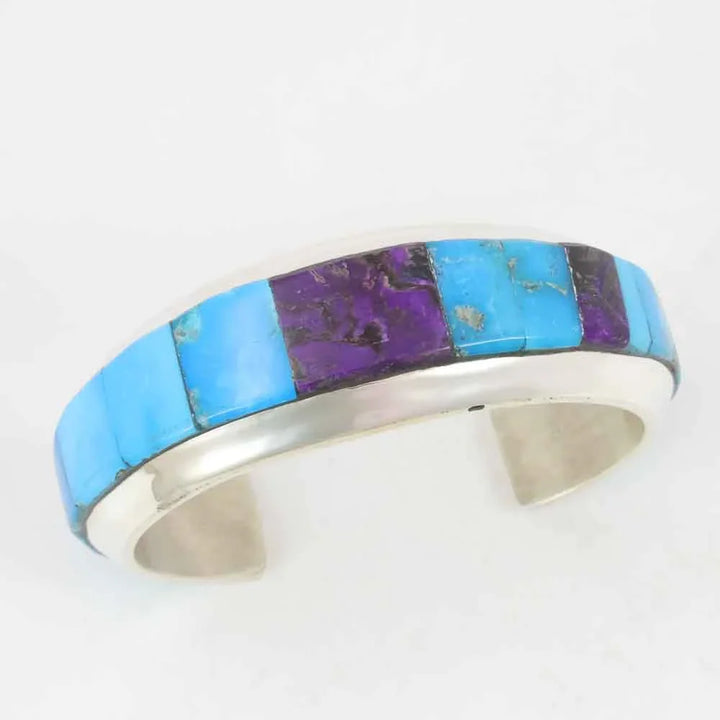 Turquoise and Sugilite Cuff