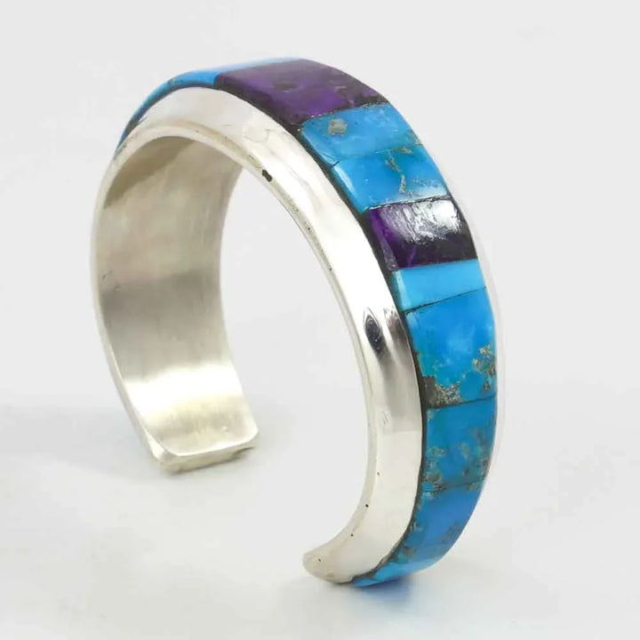 Turquoise and Sugilite Cuff