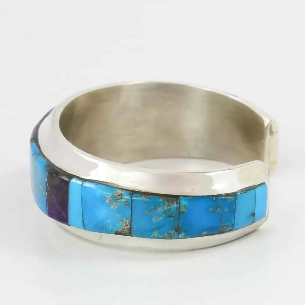 Turquoise and Sugilite Cuff