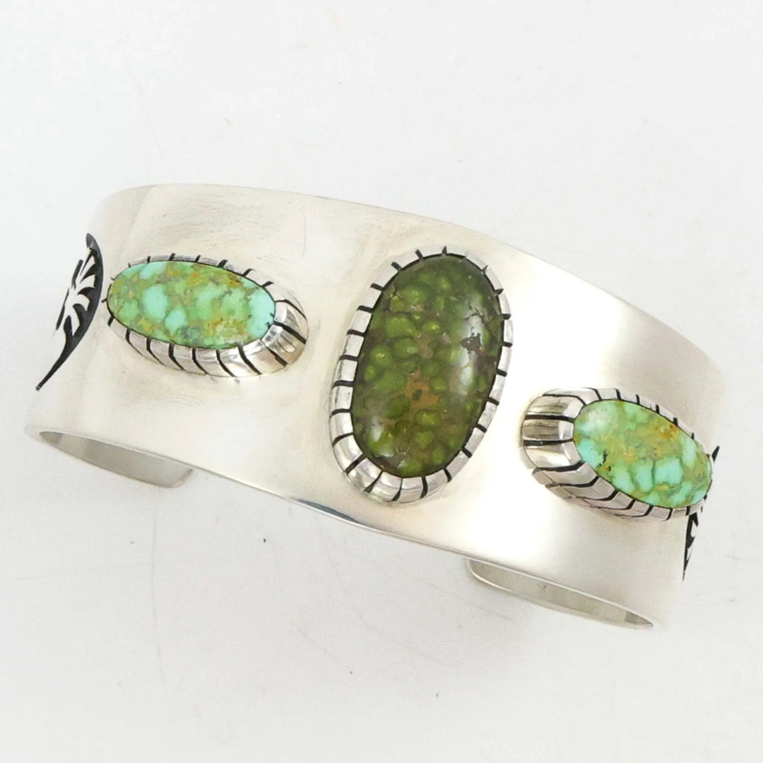 Turquoise Kokopelli Cuff