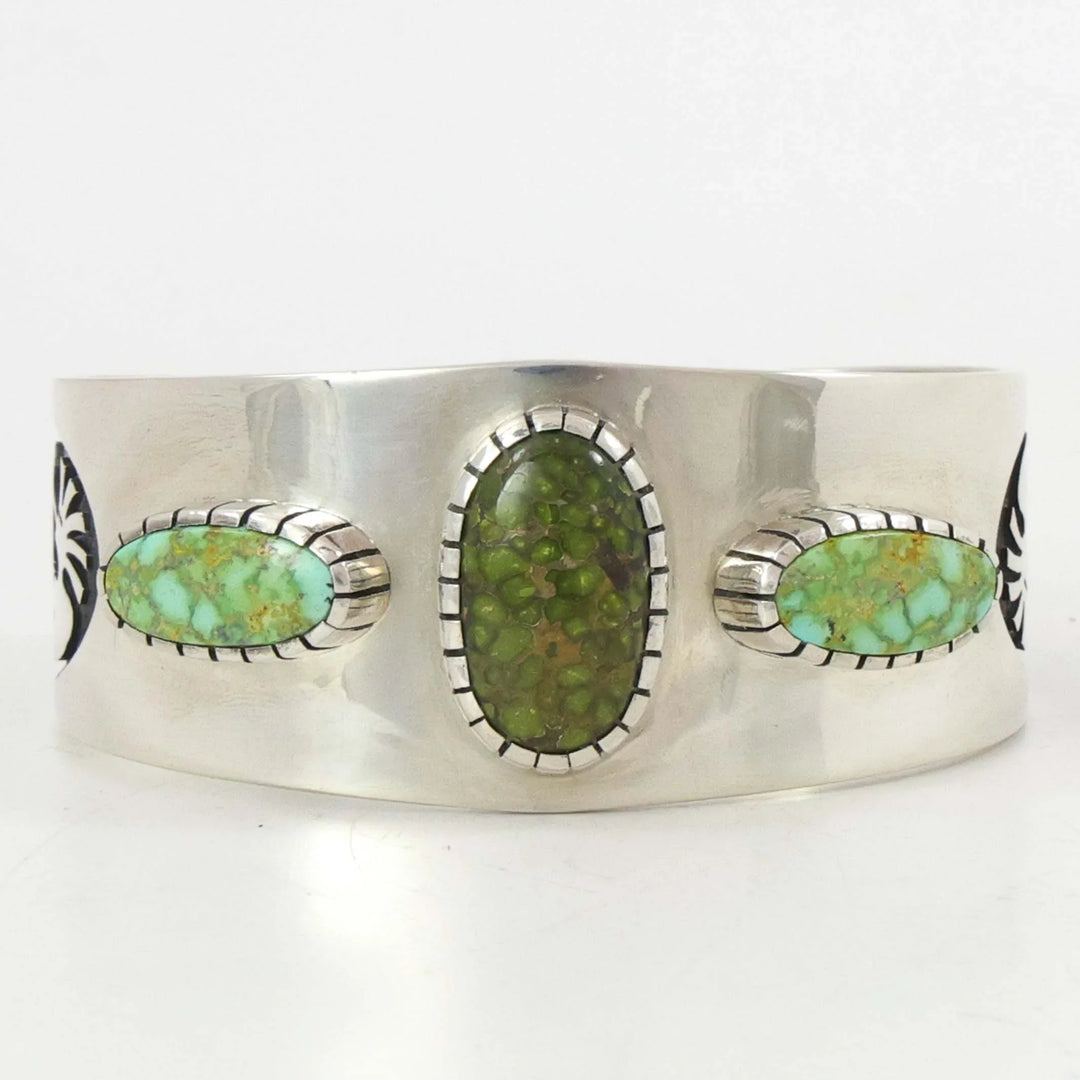 Turquoise Kokopelli Cuff