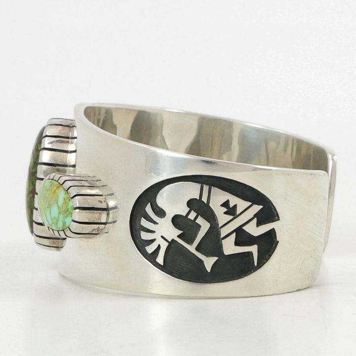 Turquoise Kokopelli Cuff