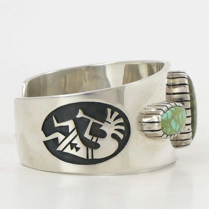 Turquoise Kokopelli Cuff