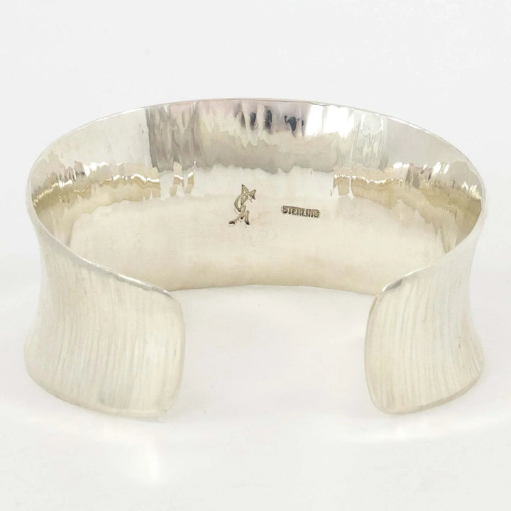 Stamped Silver Cuff
