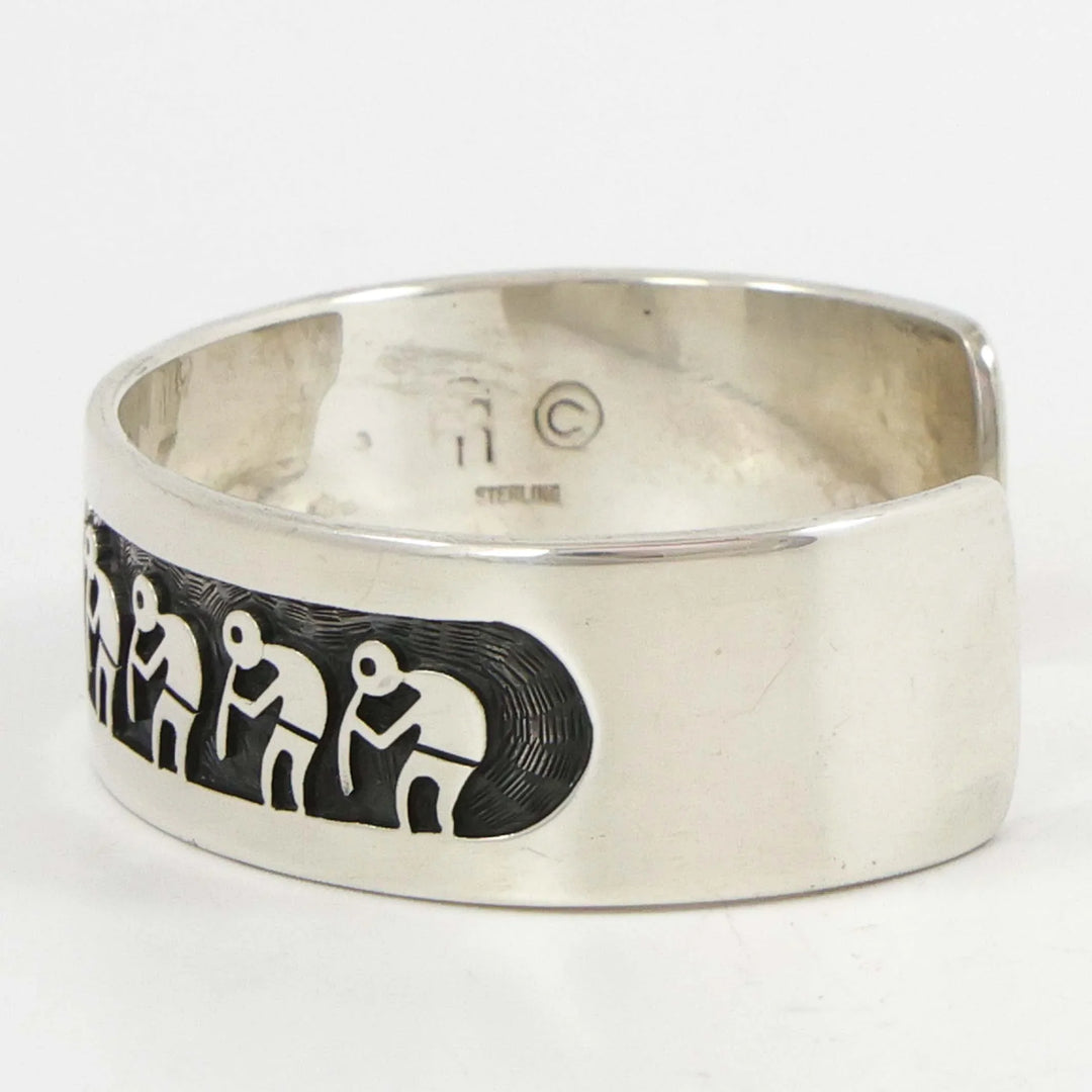 Hopi Flute Player Cuff