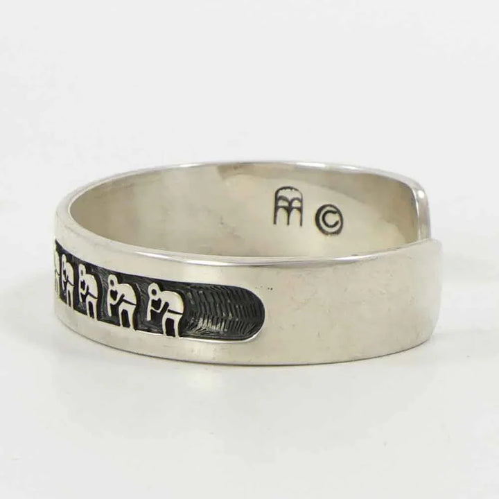 Hopi Flute Procession Cuff