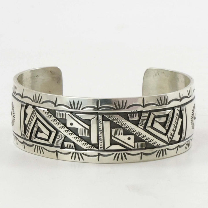 Silver Overlay Cuff