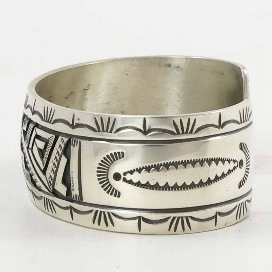 Silver Overlay Cuff