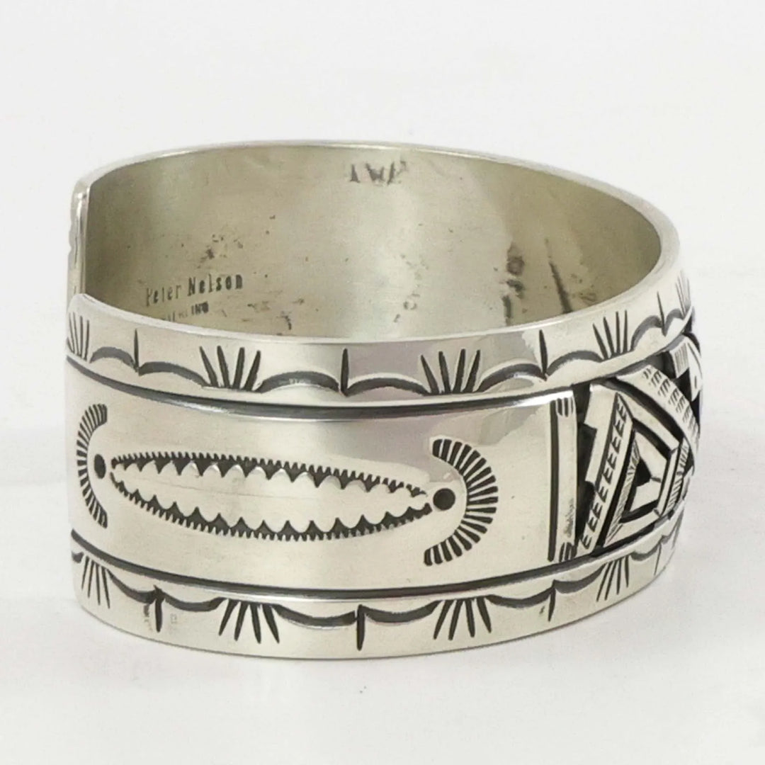 Silver Overlay Cuff