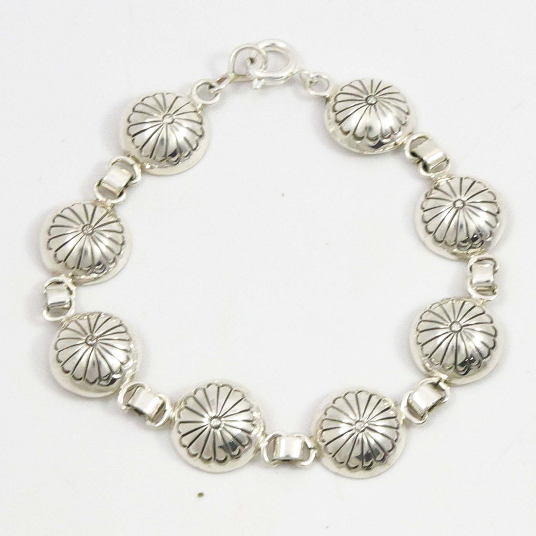Silver Stamped Bracelet