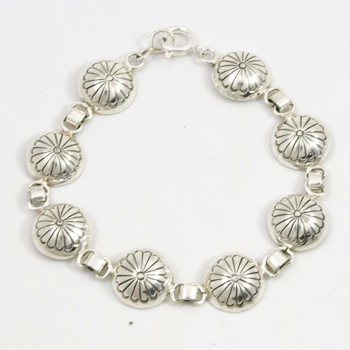 Silver Stamped Bracelet