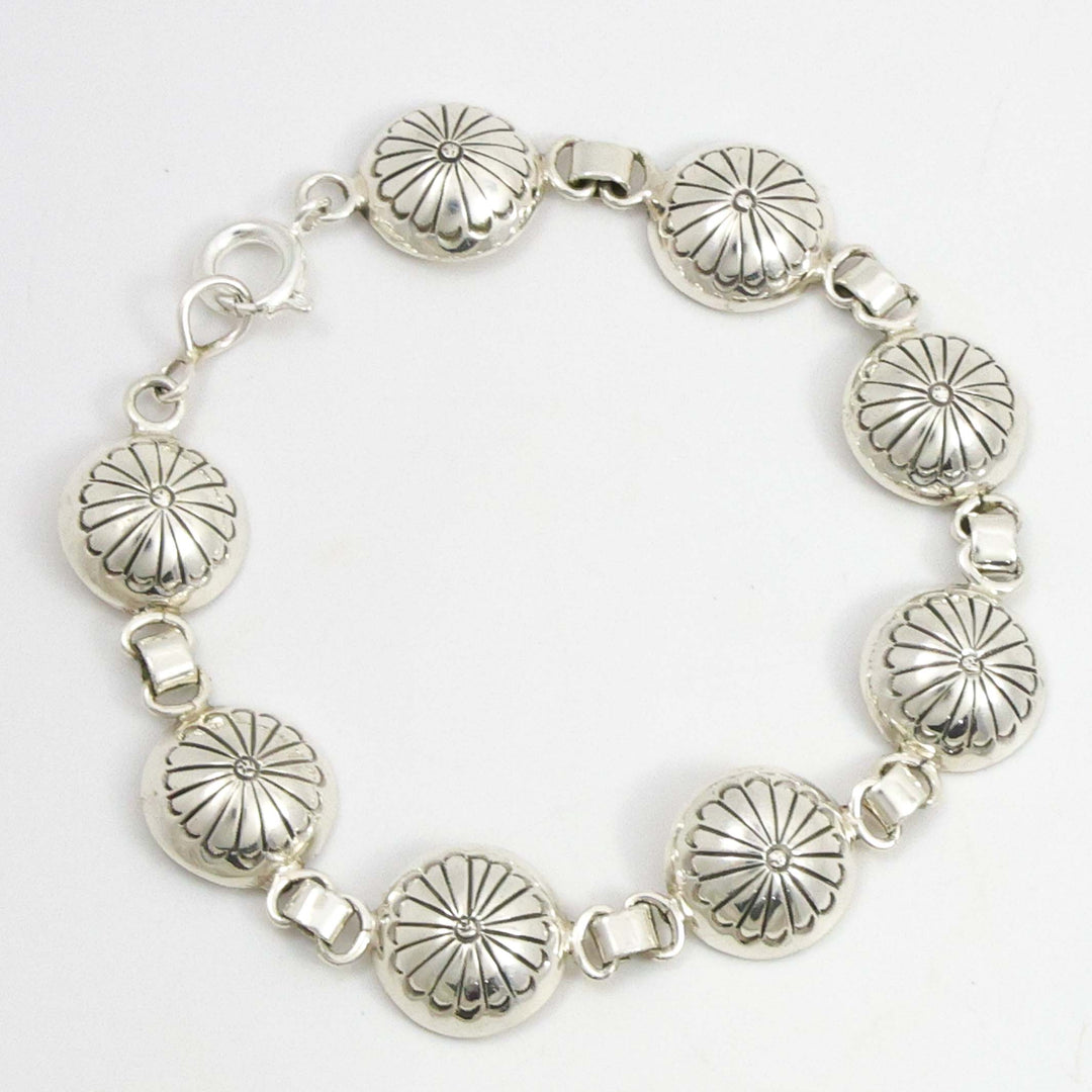 Silver Stamped Bracelet