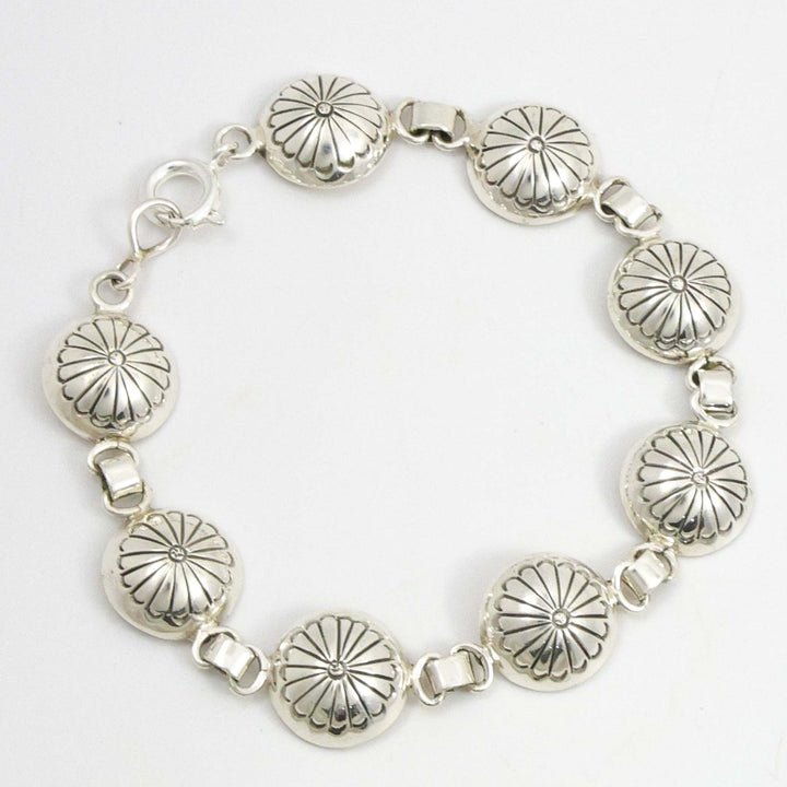 Silver Stamped Bracelet