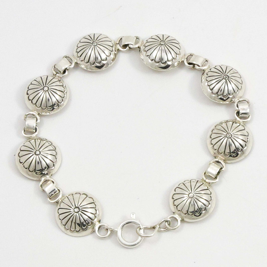 Silver Stamped Bracelet