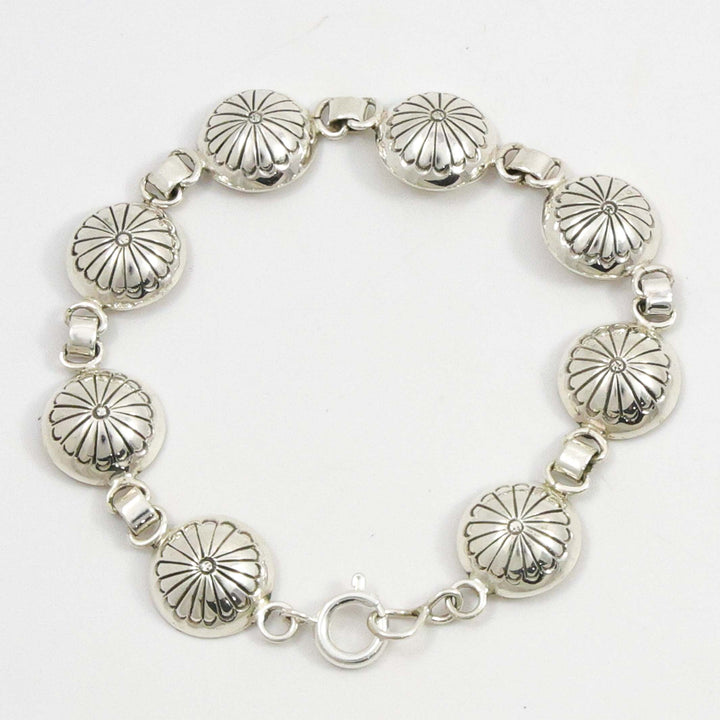 Silver Stamped Bracelet