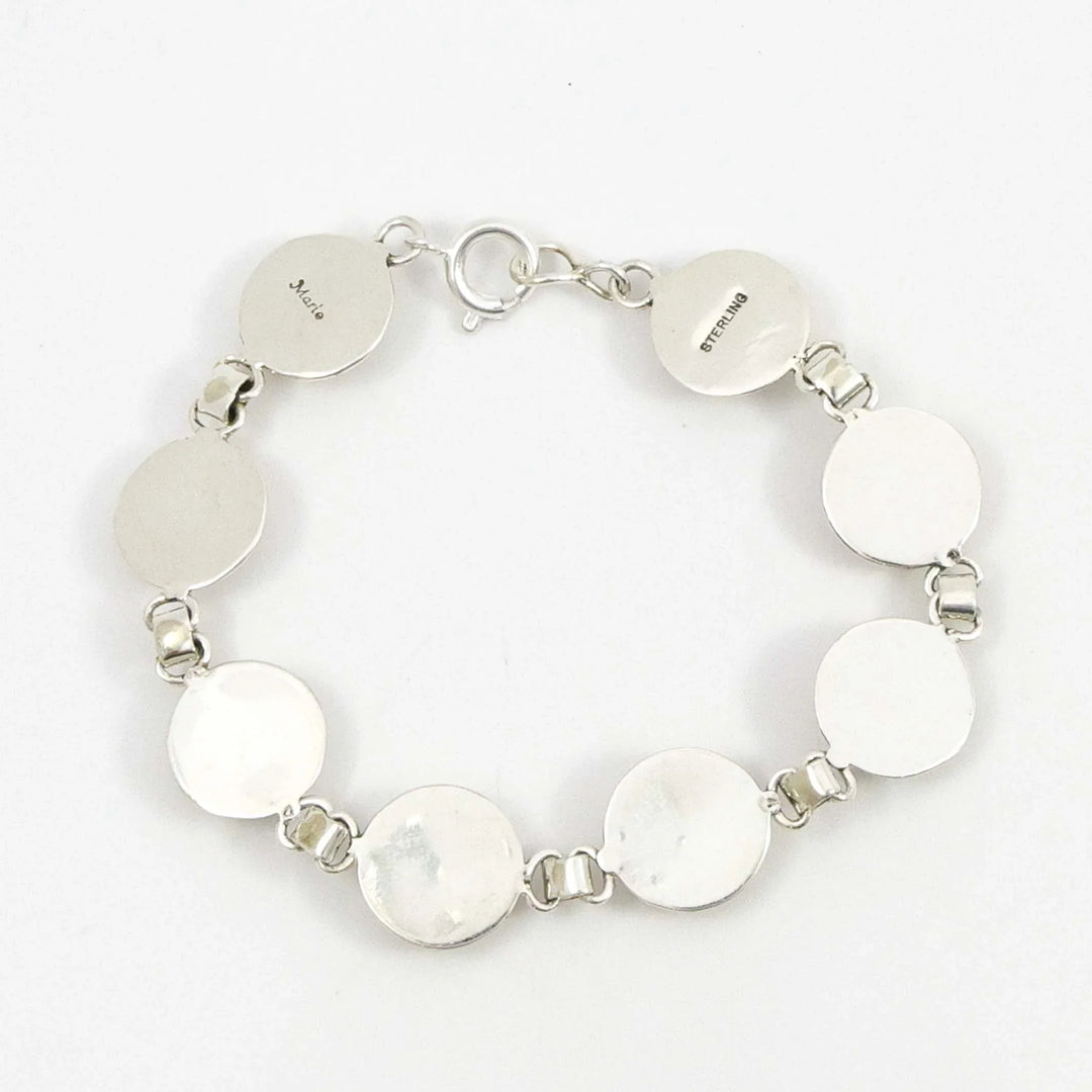 Silver Stamped Bracelet