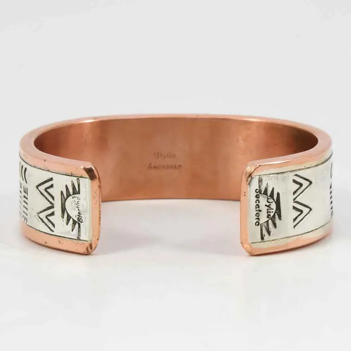 Silver on Copper Cuff