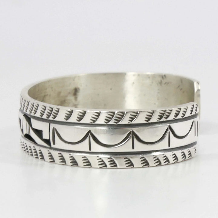 Silver Overlay Cuff