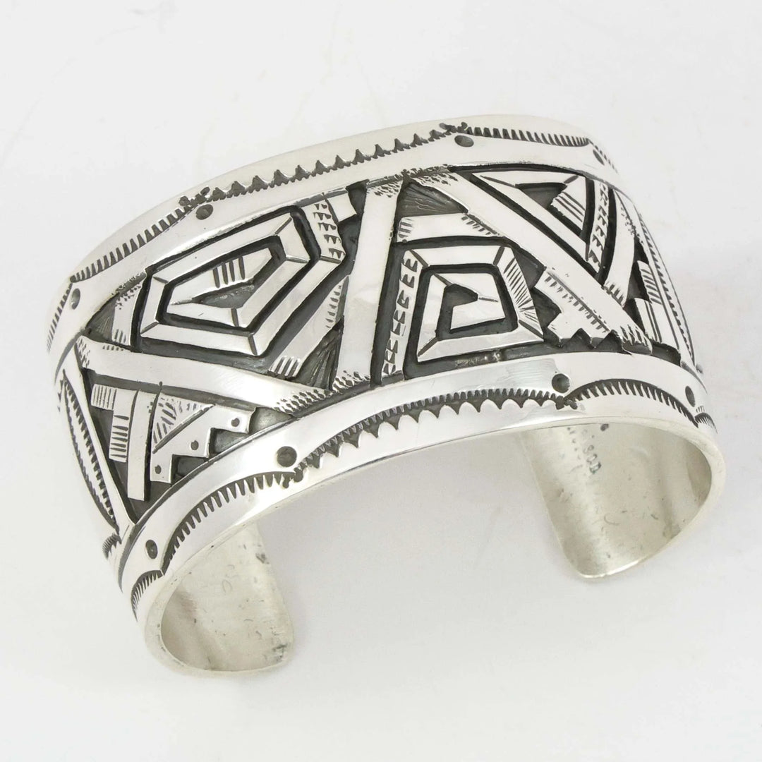 Silver Overlay Cuff
