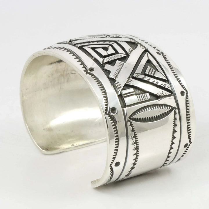 Silver Overlay Cuff