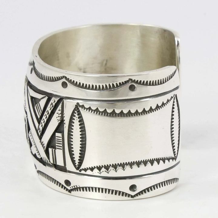 Silver Overlay Cuff