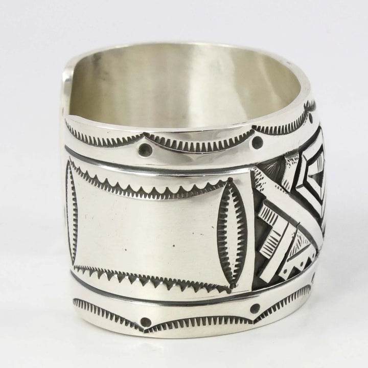 Silver Overlay Cuff