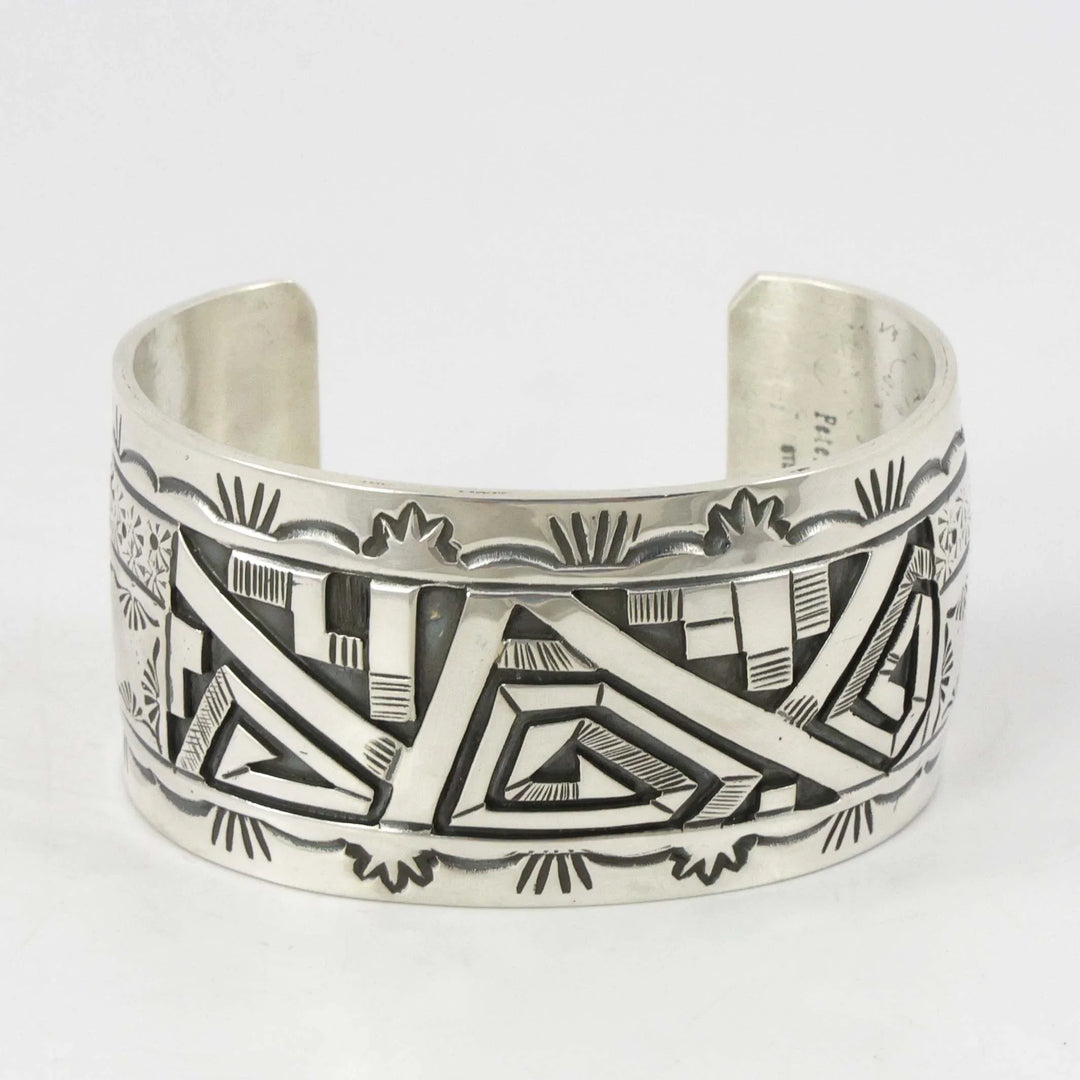 Silver Overlay Cuff
