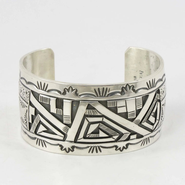 Silver Overlay Cuff