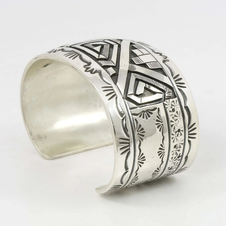 Silver Overlay Cuff