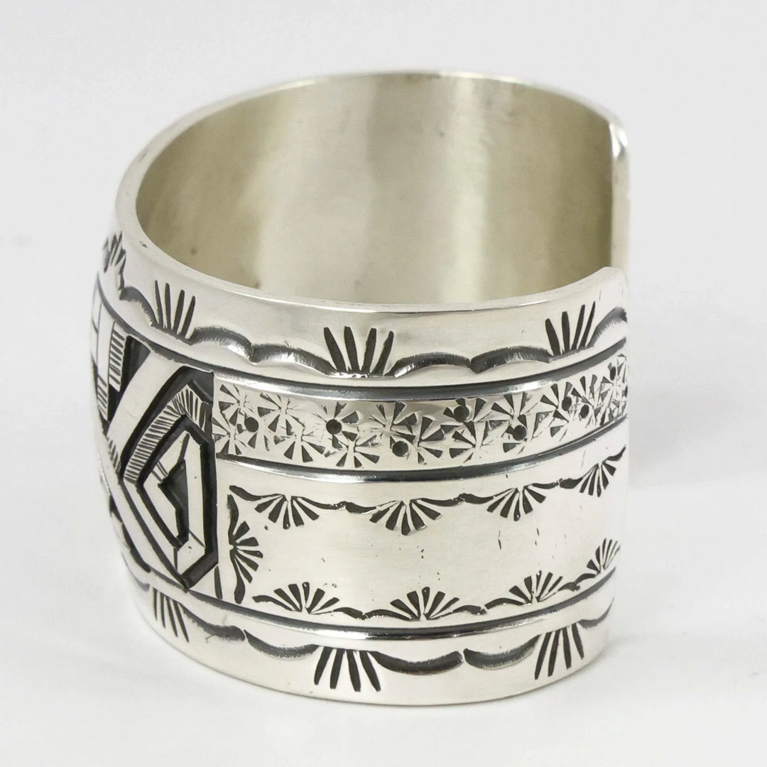 Silver Overlay Cuff
