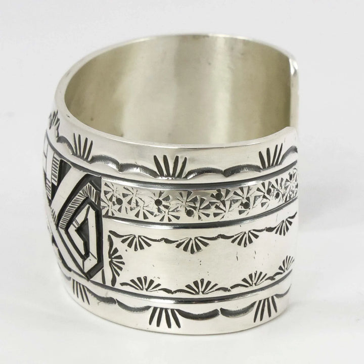 Silver Overlay Cuff
