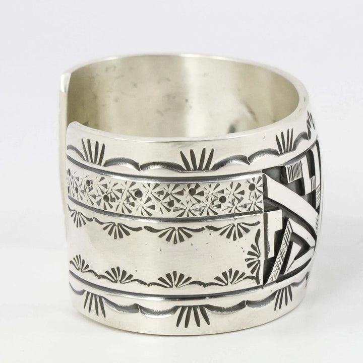 Silver Overlay Cuff