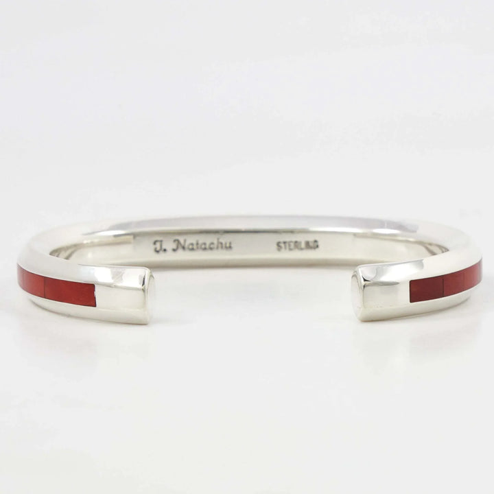 Coral Inlay Cuff