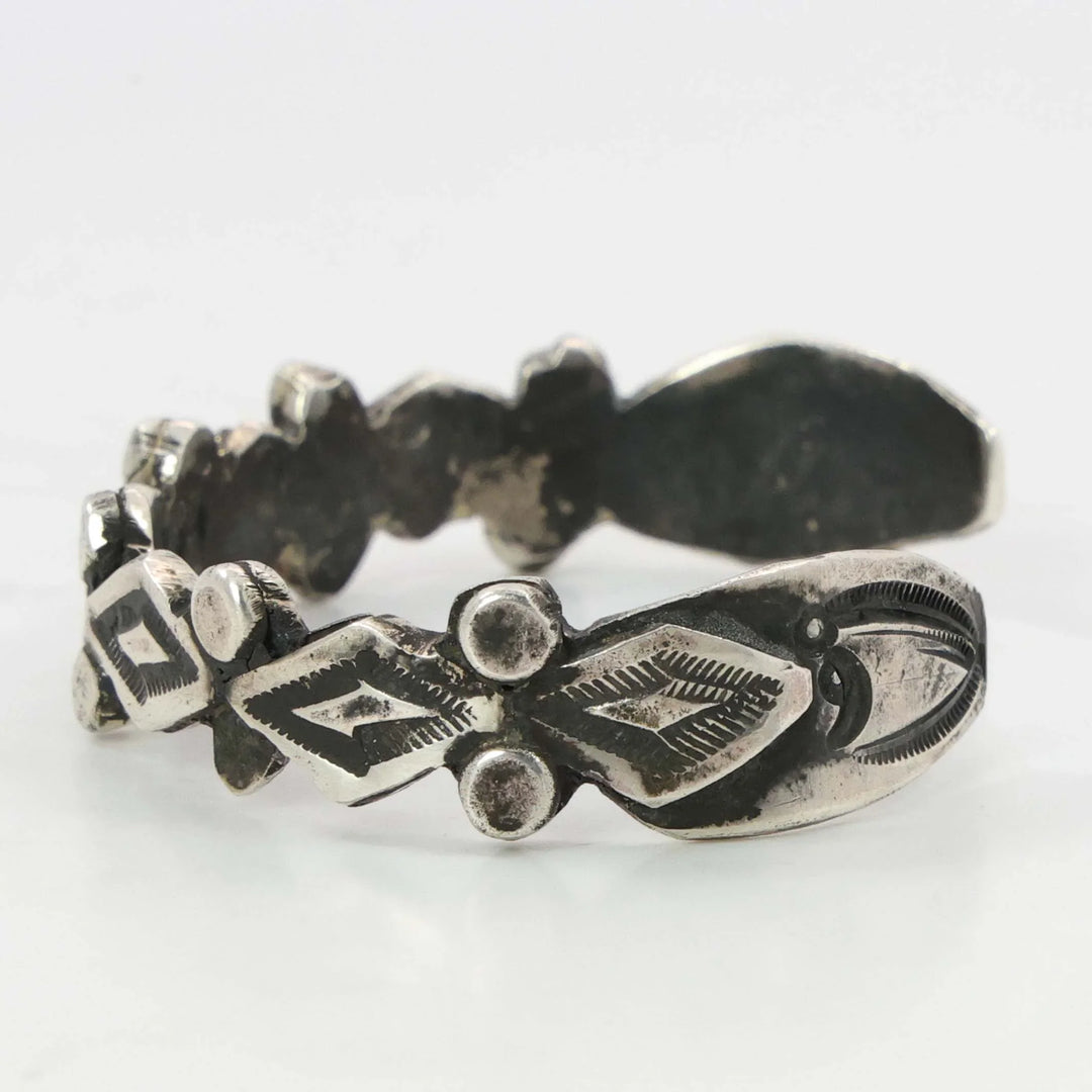 Coin Silver Cuff