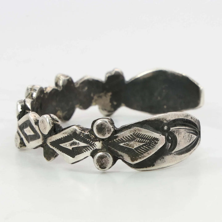 Coin Silver Cuff