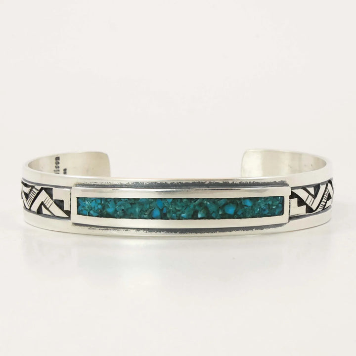 Turquoise Inlay Cuff