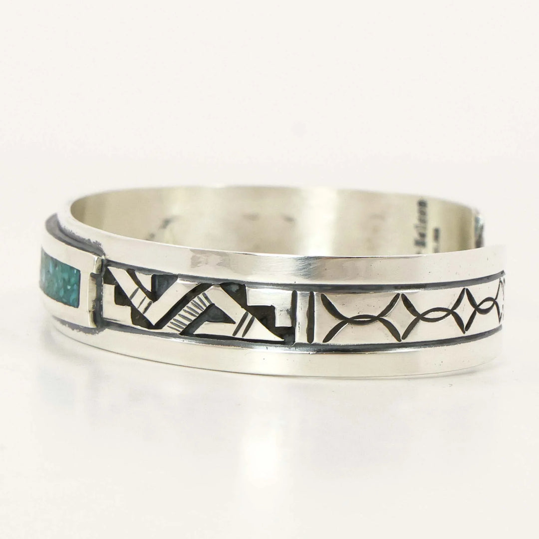Turquoise Inlay Cuff