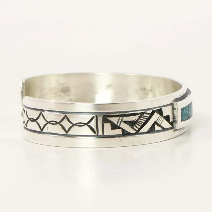 Turquoise Inlay Cuff