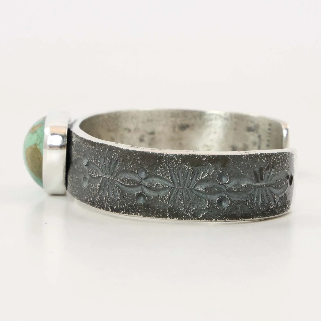 Broken Arrow Turquoise Cuff
