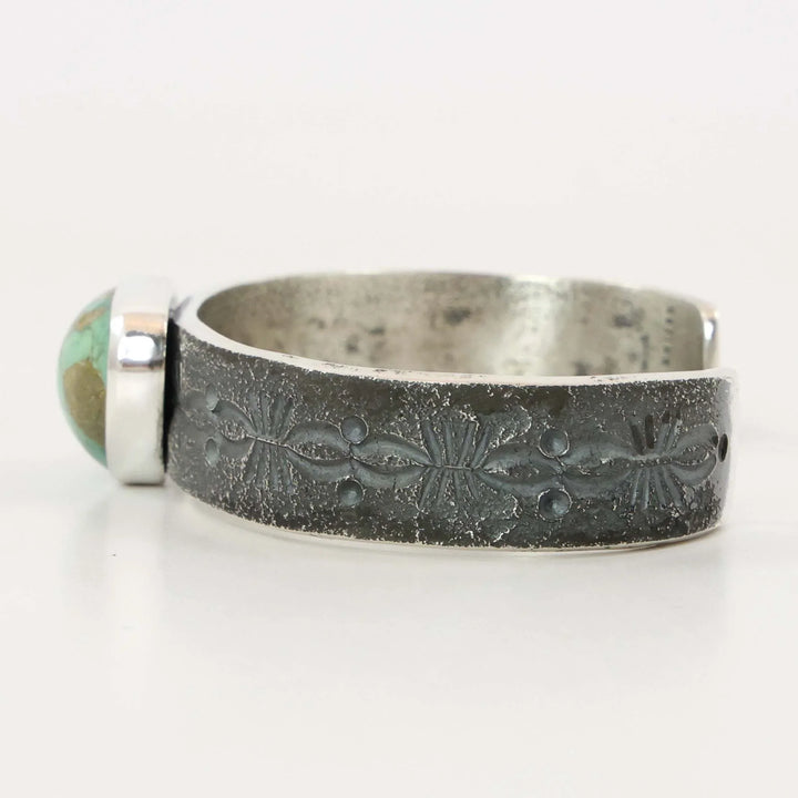 Broken Arrow Turquoise Cuff