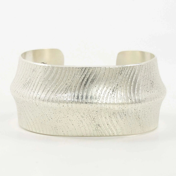 Textured Silver Cuff