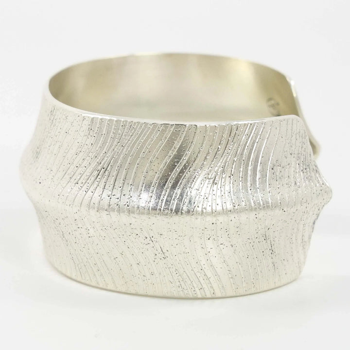 Textured Silver Cuff