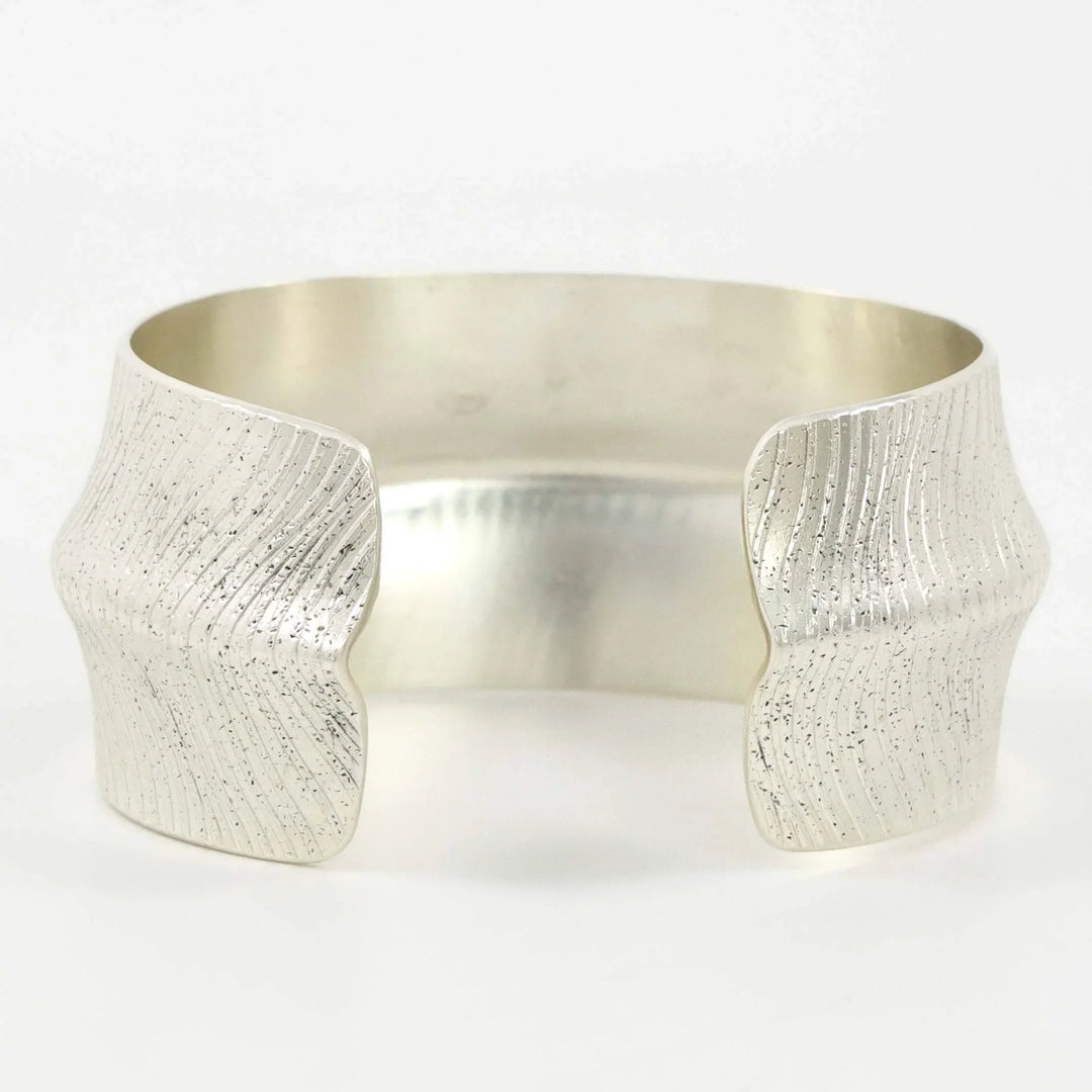 Textured Silver Cuff