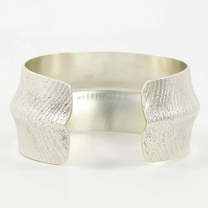 Textured Silver Cuff